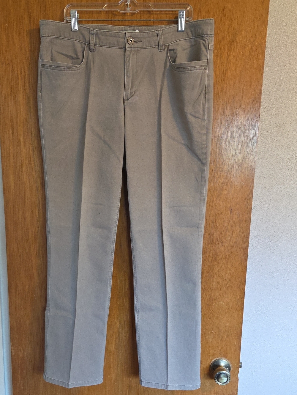 Chirstoper & Banks Taupe Dress Trousers